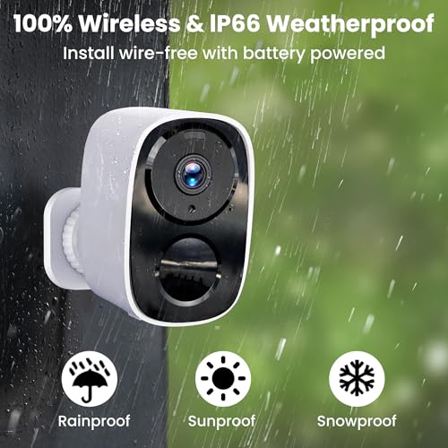 2026 Upgraded 2K Security Cameras Wireless Outdoor, Free Cloud - Image 8