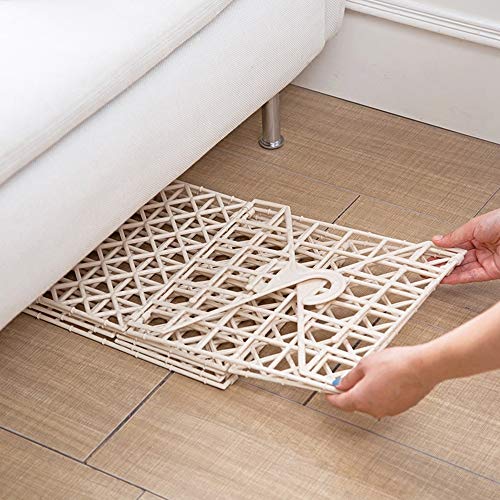 Plastic Hanging Closet Organizer, Folding Wardrobe Storage Rack - Image 8