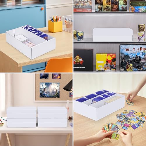 2-Pack Trading Card Storage Box, 3-Row Bulk Storage - Image 7