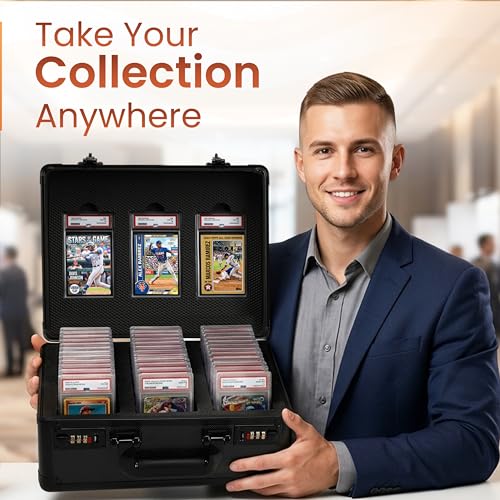 Graded Card Case – PSA Display Lid, 3 Row Card Storage Box - Image 8