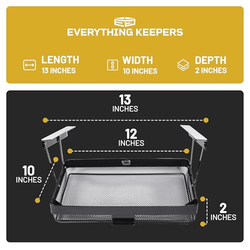 KEEPERS - Under Desk Drawer Slide Out – Metal Under Desk - Image 7