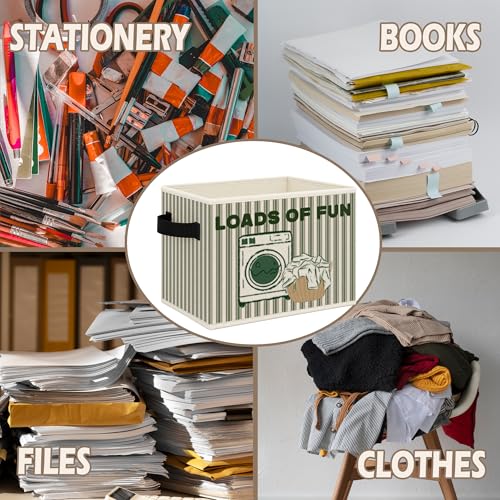 Funny Laundry Basket Foldable Storage Bins Box | Home Organization - Image 8