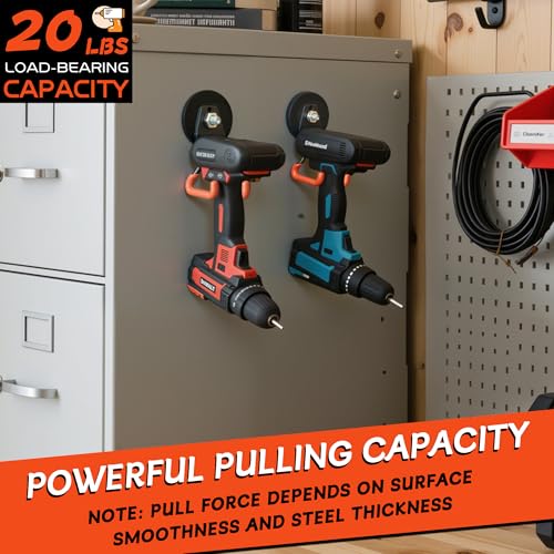 Pro-Mag Upgraded Heavy Duty Magnetic Garage Hooks,4 Pack - Image 7