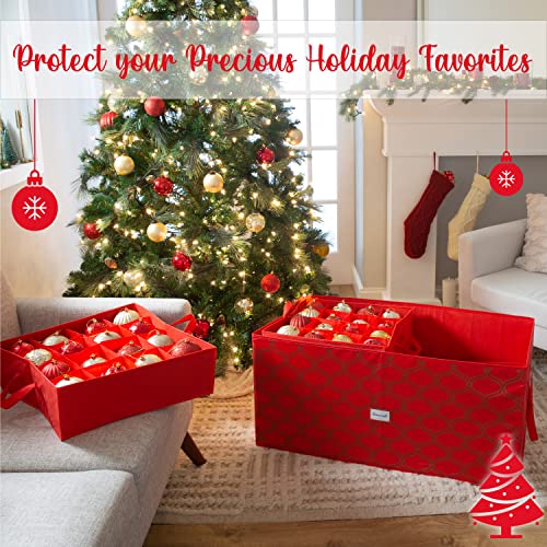 Simplify 96 Ornament Storage Box | Dimensions: 37.5"x 19"x - Image 7