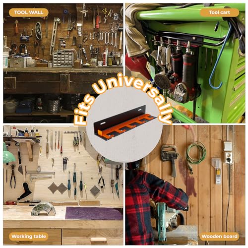 Air Tool Holder, Air Tool Rack for Garage Walls and Tool - Image 8