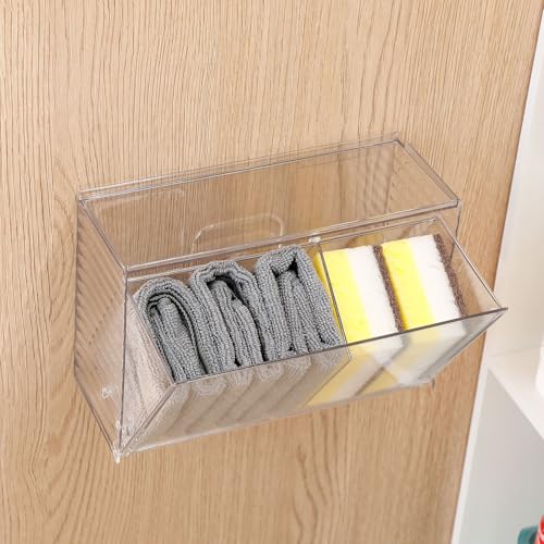 2 Pack Clear Dishwasher Detergent Pod Holder, Plastic - Image 7