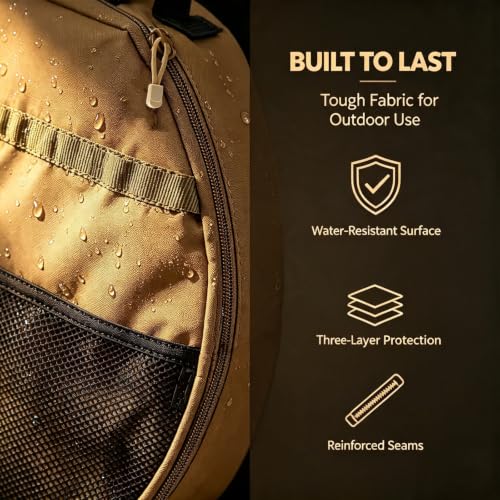 Round Bakeware Storage Bag with Tool Pockets, Waterproof - Image 7