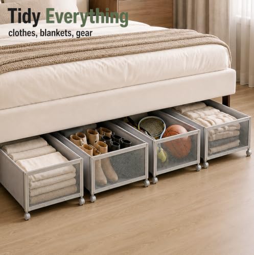 2Pack Under Bed Storage Containers,12 inch Height,31 inch Long - Image 7