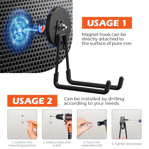 Extra Large Heavy Duty Magnetic Hooks for Hanging Garage - Image 8