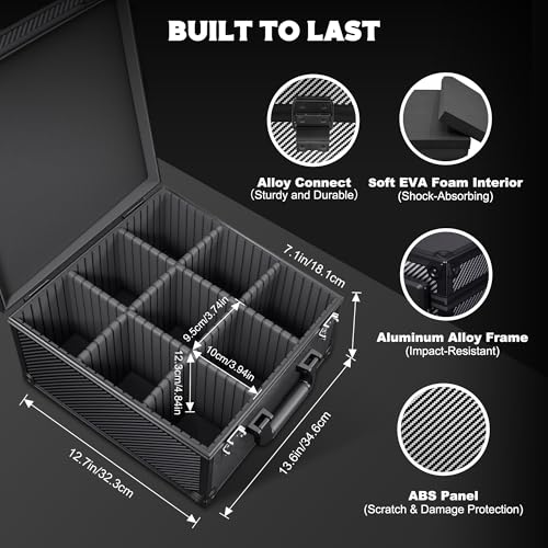 Kabinka Graded Card Storage Box, Aluminum Trading Card Box - Image 7