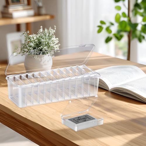 12 Pcs Playing Card Box, Clear Trading Card Storage - Image 8