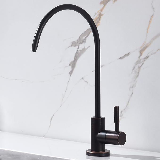 Apaix Drinking Water Faucet Oil Rubbed Bronze, Kitchen Water Purifier Tap/Faucet for Non-Air Gap Reverse Osmosis Water Filter System