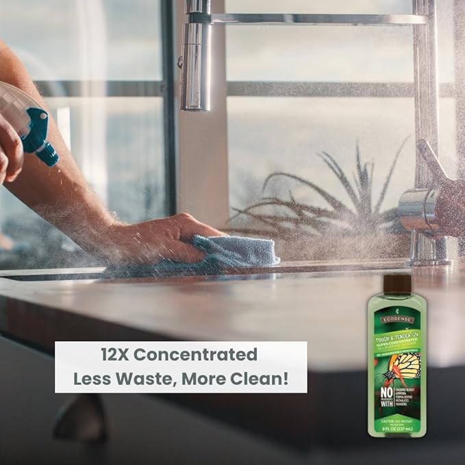 Melaleuca Tough & Tender 12x All-Purpose Cleaner – 8 fl. oz. | Plant-Derived, Biodegradable, Streak-Free Cleaning