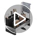 Sponge Holder for Kitchen Sink,Sink Caddy Organizer - Image 8