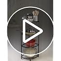 MAGCOLOR 5-Tier Kitchen Corner Shelf Rack, Free Standing Pot Rack - Image 8