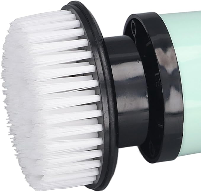 Focket Electric Spin Scrubber, Cordless Cleaning Brush with 9 Replaceable Brush Heads for Bathroom Floor Tile Glass Tub