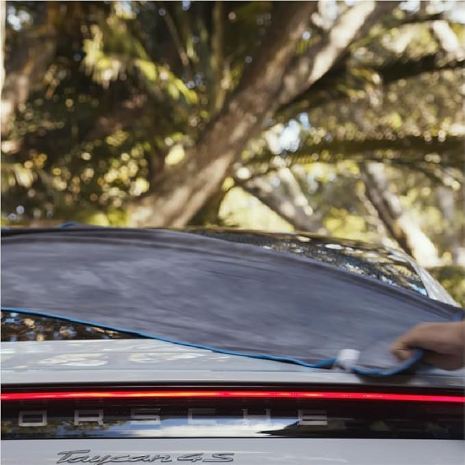 Rapid Dry Towels Original 2.0 Microfiber Car Drying Towel | 150 x 75cm | Extra Large Channel Weave Drying Cloth | Ultra Absorbent, Scratch-Free, Auto Detailing Towel for Cars SUVs Trucks & Boats