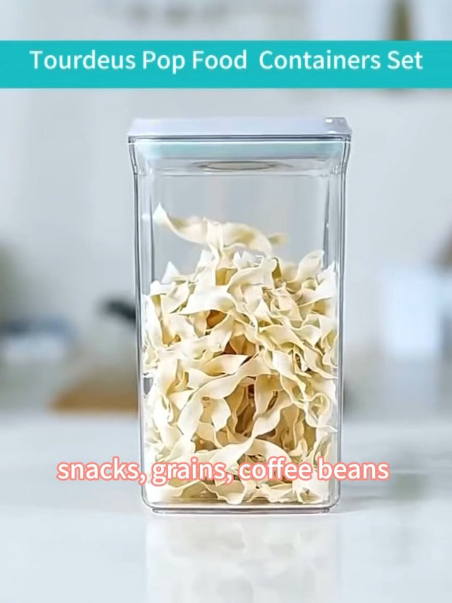 Small Airtight Container, 0.3Qt Mini Snack Jar with Pop-Top Lid - Image 8