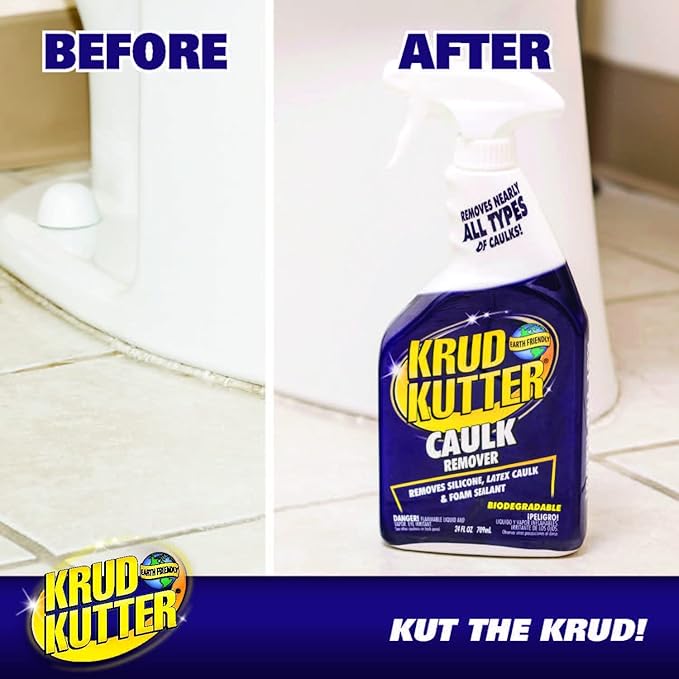 Krud Kutter 336250 Caulk Remover Spray, 24 Fl Oz