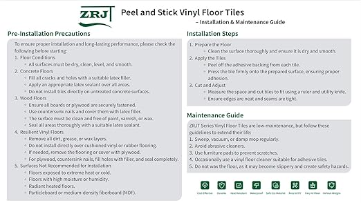 20-Pack Peel and Stick Floor Tiles Vinyl Floor 12 x 12 inch Self Adhesive Waterproof Flooring Planks DIY for Bathroom, Kitchen, Living Room, RV, Cover 20 Sq. Ft, Polish Ivory Beige Marble