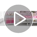 TOOLF 12 Drawers Rolling Storage Cart with Wooden Top - Image 8