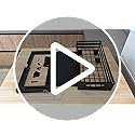 mixeshop Under Sink Organizer, 2 Tier Under Sink Organizers - Image 8