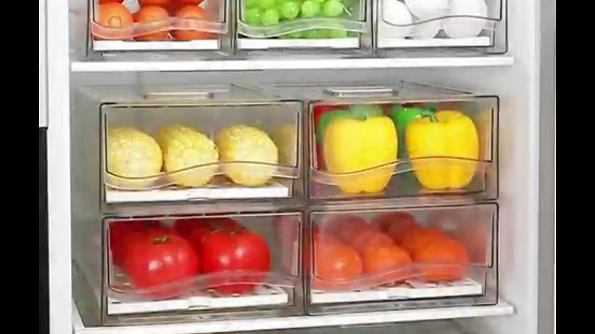Fruit Storage Containers for Fridge with Strainer, BPA-Free - Image 8