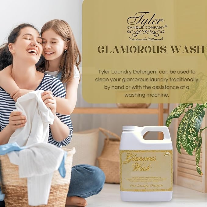 Tyler Glamorous Wash Laundry Detergent Liquid 4oz Gift Set (Diva, High Maintenance, 2026 New Scent Bless your heart) with BG stain remover pen