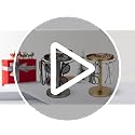 kondyfayo 360° Rotating Sunglass Organizer Storage, Stainless - Image 8