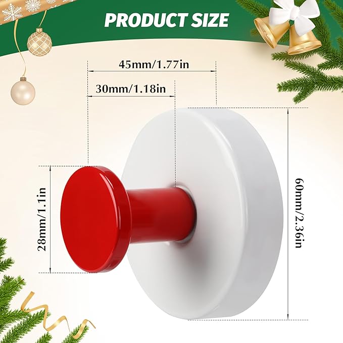Reusable Heavy Duty Suction Cup Hooks for Kitchen/Bathroom/Shower - Wet-Proof Hooks for Towels, Robes, Loofah&Wreaths/No Drill Mounting on Glass, Tile, Metal (2, Klein Blue White)