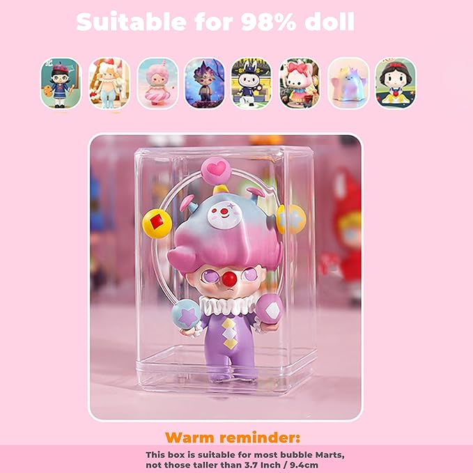 KissYou Acrylic Box Clear Display Box with Lid Plastic Square Cube Transparent Containers Jewelry Storage Box Wedding Party Favor Candy Boxes