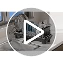 Laveshop Small Dish Drying Rack, Compact Dish Drainer for Kitchen - Image 7