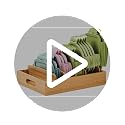 Umilife Large Bamboo Food Container Lid Organizer for Kitchen - Image 8