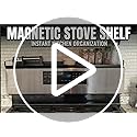 Extendable Steel Over the Stove Shelf for Back of St - Image 8