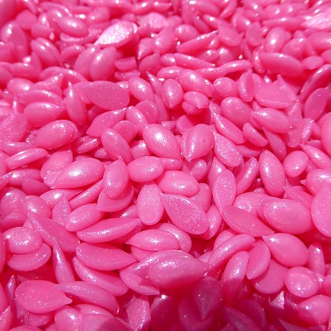 Waxness Pink Glow Face & Eyebrow Hard Wax 0.88 lb (400 g) – Stripless Hard Wax for Sensitive Skin, Face, Bikini, Rosin-Free Synthetic Formula, High Visibility Pink Color – Made in Italy