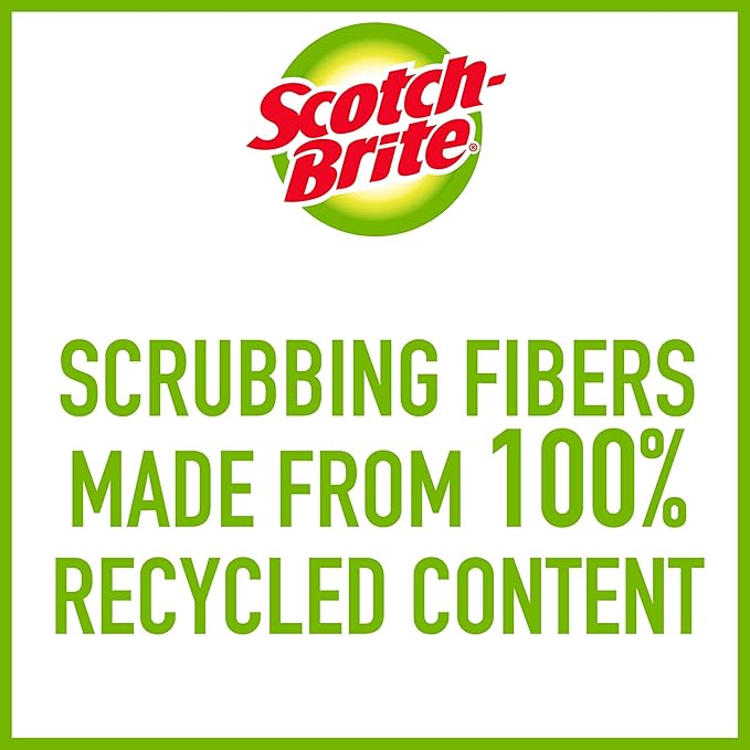 Scotch-Brite ocelo Non-Scratch Scrub Sponge, Assorted Designs, 36 Sponges