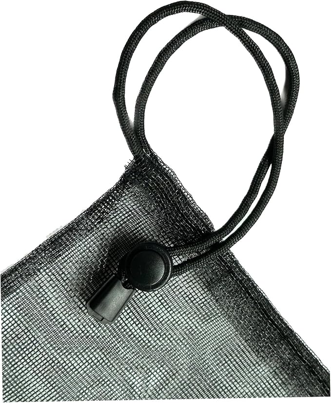 4 Pack Dryer Vent Lint Catcher Bags, Lint Trap Catcher for Dryer Vent for Outside Black.