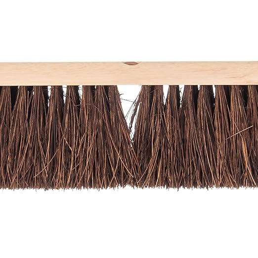 SPARTA Flo-Pac Palmyra Floor Sweep, Heavy Sweep for Cleaning, 24 Inches, Brown, (Pack of 12)