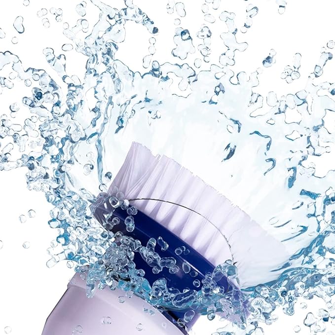 Diamond Shine Power Scrubber - 6 Pack Replacement Head Set - Spin Brush Cleaning Heads Upgrade