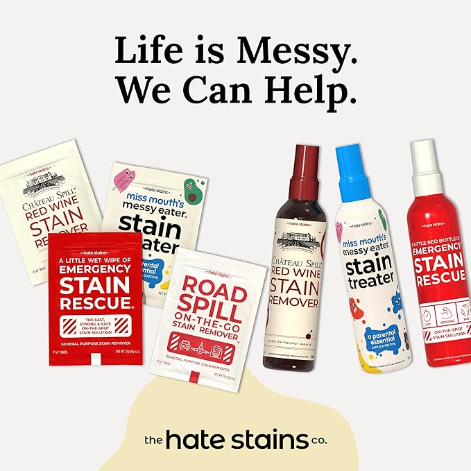 Chateau Spill Wine Stain Remover Spray - Clothes & Laundry Stain Remover - Wine Carpet Cleaner - EPA Safer Choice Certified - 4 Fl Oz (Pack of 1)