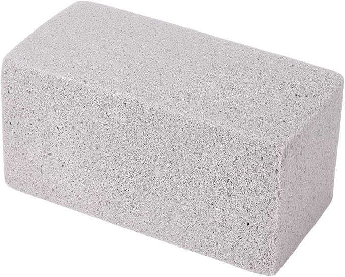 AUNMAS 6PCS Pool Pumice Stones, PVC Blocks for Hard Water Scale Calcium Deposits, with Long Lasting Performance, for Kitchen Sink Toilet Bowl Bathtub Shower Tile (L)