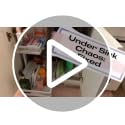 2-Tier Metal L-Shaped Pull-Out Under Sink Organizer, | All Products - Image 8