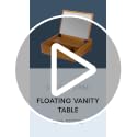 Sleekform Small Vanity Desk with Mirror & Chair, 18 x 20 Inch - Image 8