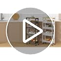 Giwil Slim Storage Cart 5 Tier Narrow Kitchen Rolling Cart - Image 8
