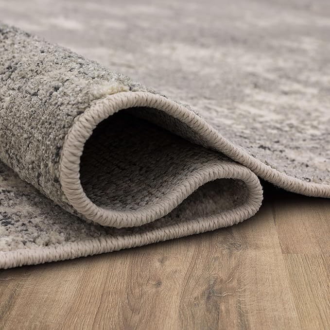 Mohawk Home Billingsley Modern Abstract Beige 2' 1" x 5' Area Rug Perfect for Kitchen, Living Room, Dining Room
