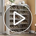MAGINELS 6-Tier Shoe Rack,Expandable Plastic Shoe Cabinet. Shoe - Image 8