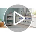 MAX Houser Slim 3-Tier Rolling Utility Cart with Extra Hook - Image 8