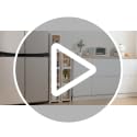 Narrow Slim Bathroom Storage Cabinet with Wheels, 4-Tier White - Image 8