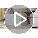 SONGMICS Storage Ottoman Bench, 30 Inches Folding Foot Rest Stool - Image 8