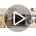 Laundry Sorter 3 Section, 120 L Laundry Hamper with 2 Drawers & - Image 8